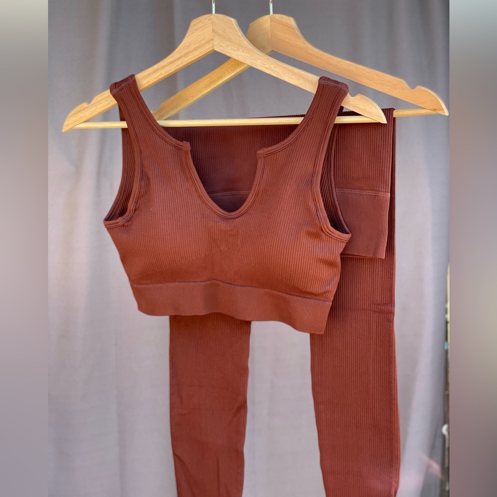 Ribbed Seamless athletic wear